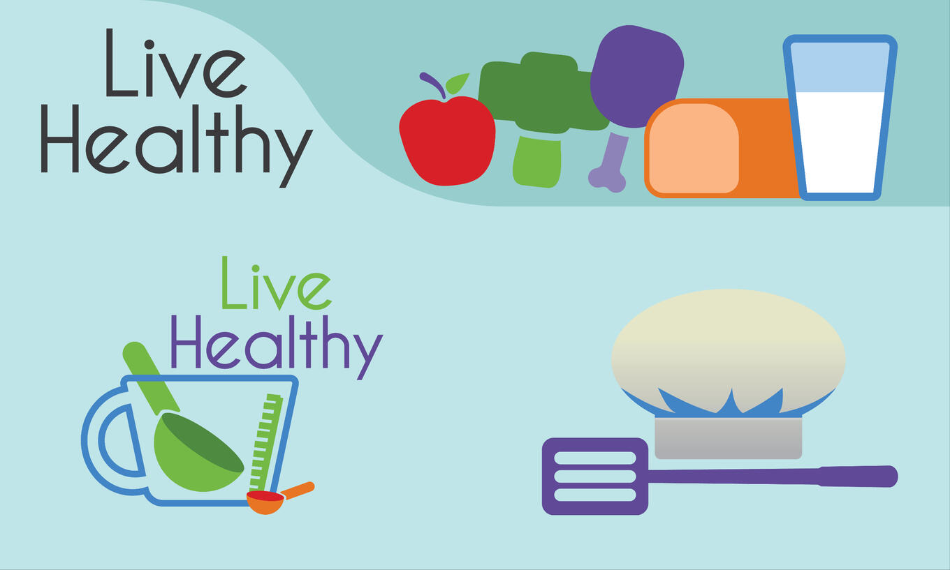 LiveHealthy Logo Set