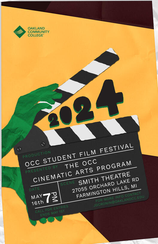 Oakland Community College Film Fest Poster Entry