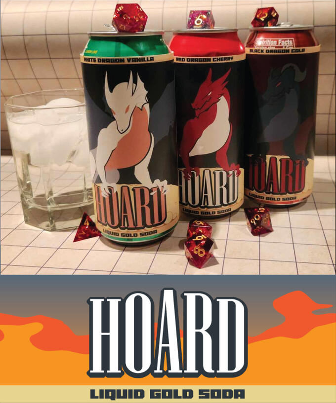 HOARD Liquid Gold Soda