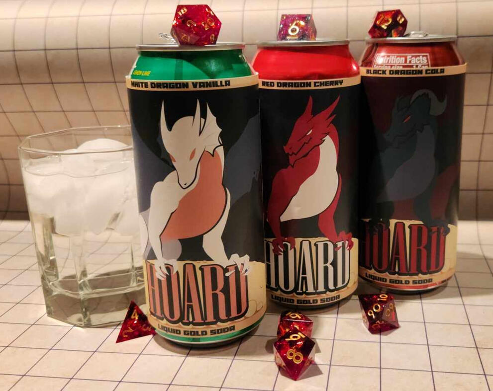 HOARD Liquid Gold Soda